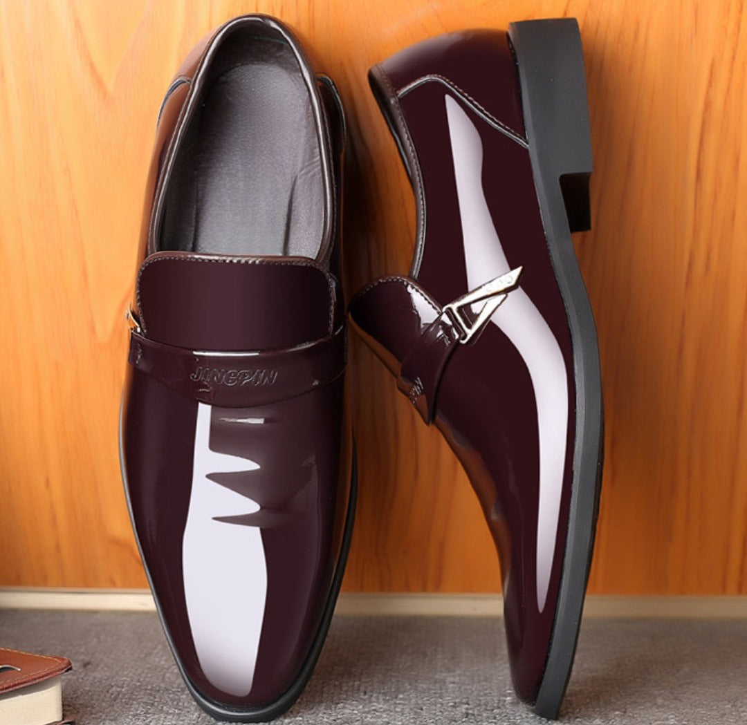 The Chatsworth – men's formal slip-on shoe with rubberised sole | DaisyLoveClothing