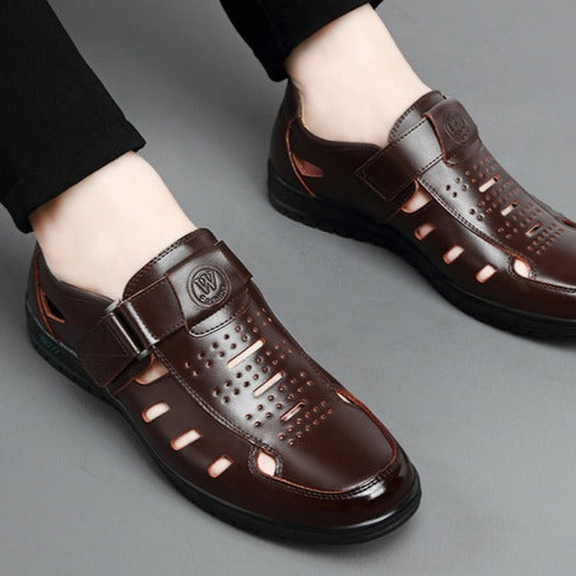 The Kershaw – men's breathable casual shoe with contrast sole