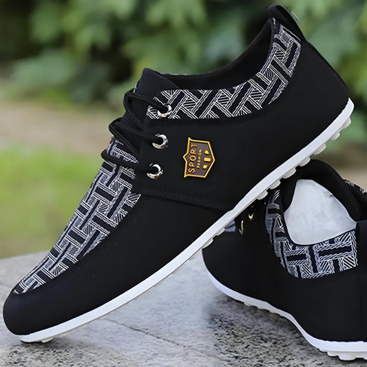 The Kendrick – men's low-top trainer with contrast rubber sole