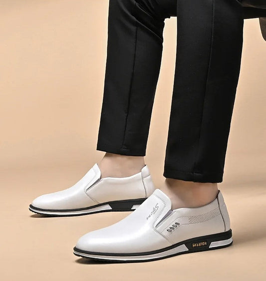 The Elmswood – men's smart casual loafer with rounded toe