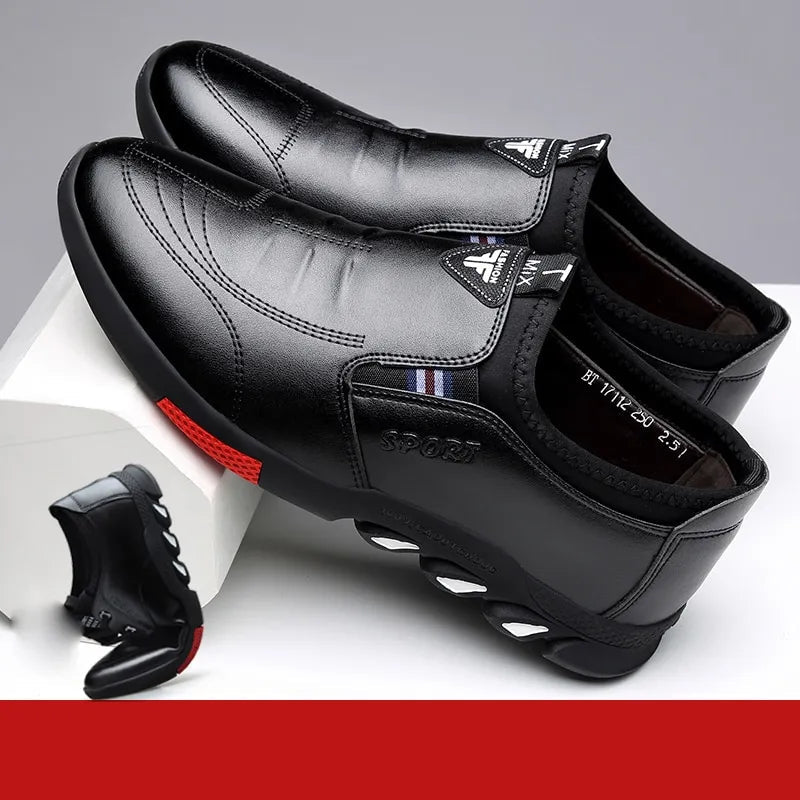 The Camden – men's smart casual slip-on with heel pull tab