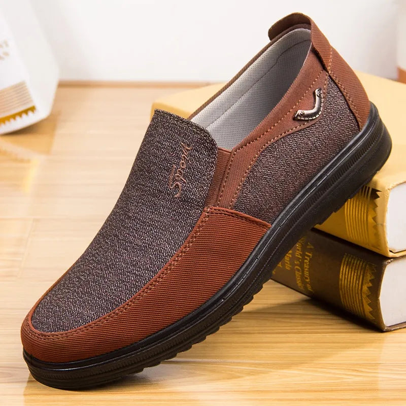 The Tetbury – men's slip-on canvas loafer | DaisyLoveClothing