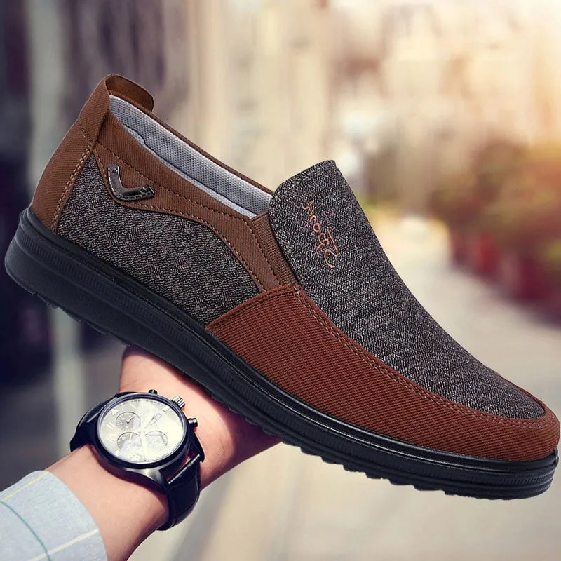 The Tetbury – men's casual loafer with contrast toe cap