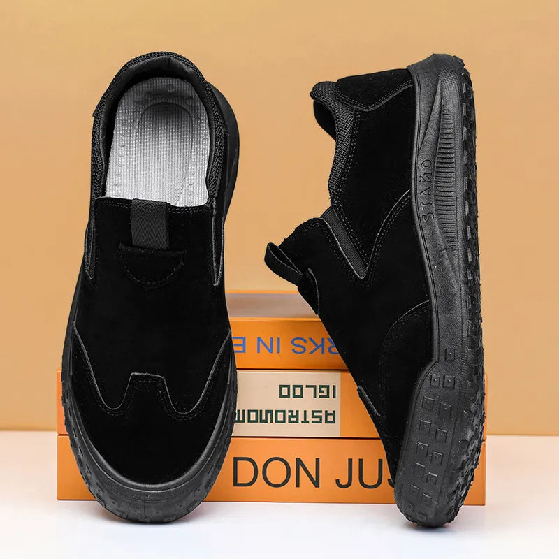The Cotswold – men's suede slip-on trainer