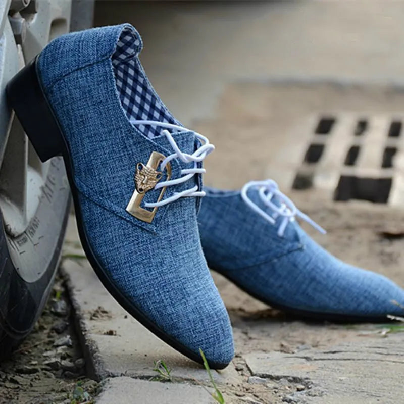 The Aldwick – men's woven derby shoe | DaisyLoveClothing