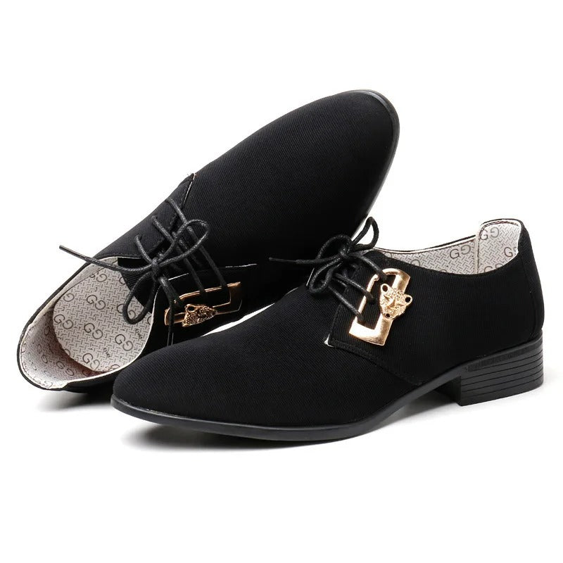 The Aldwick – men's vegan smart casual shoe with block heel