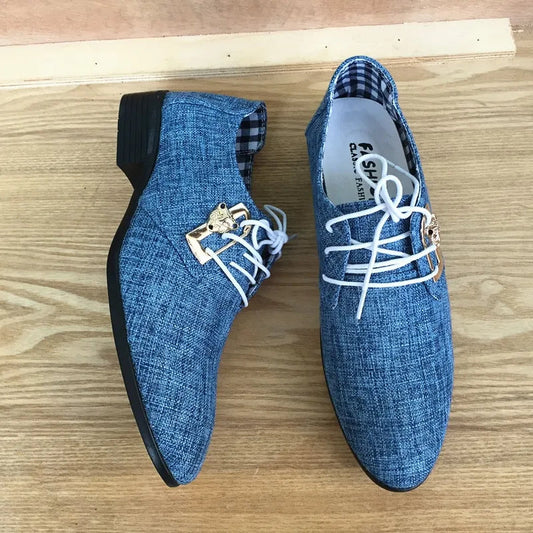 The Aldwick – men's lace-up derby with tapered toe