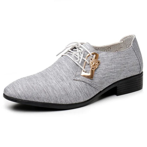 The Aldwick – men's vegan smart casual shoe with block heel