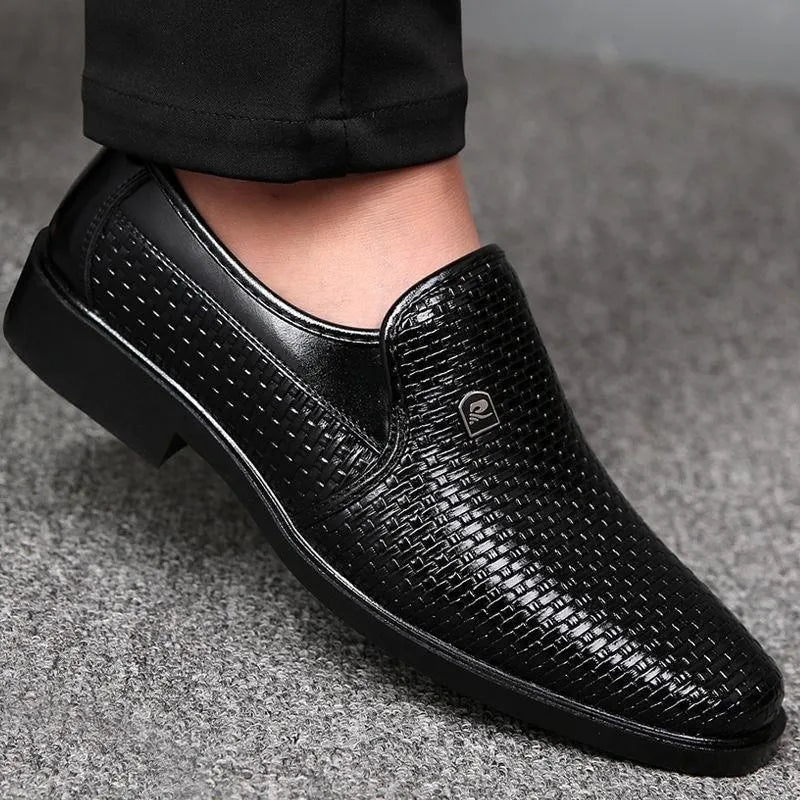The Chatsworth – men's basket-weave slip-on loafer | DaisyLoveClothing