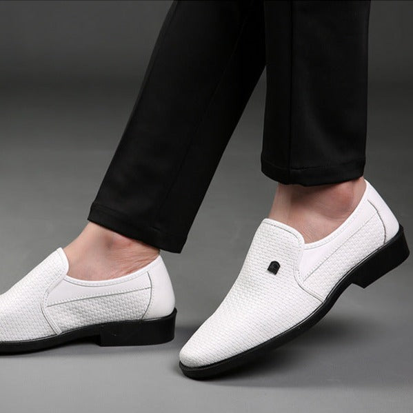 The Chatsworth – men's basket-weave slip-on loafer